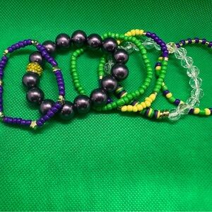 Colorful Beaded Bracelet Set
